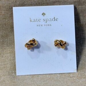 Kate Spade Gold Sailor’s Knot Studs